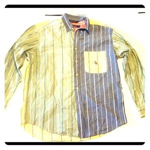 Vintage Nautica men button down shirt